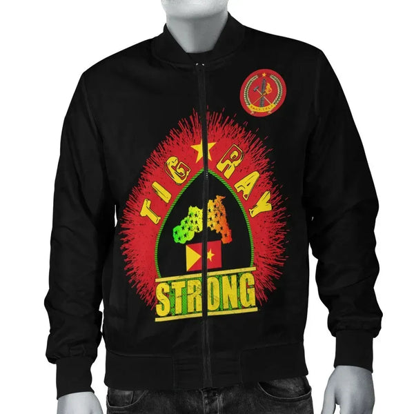 Tigray Strong (Black) Bomber Jacket