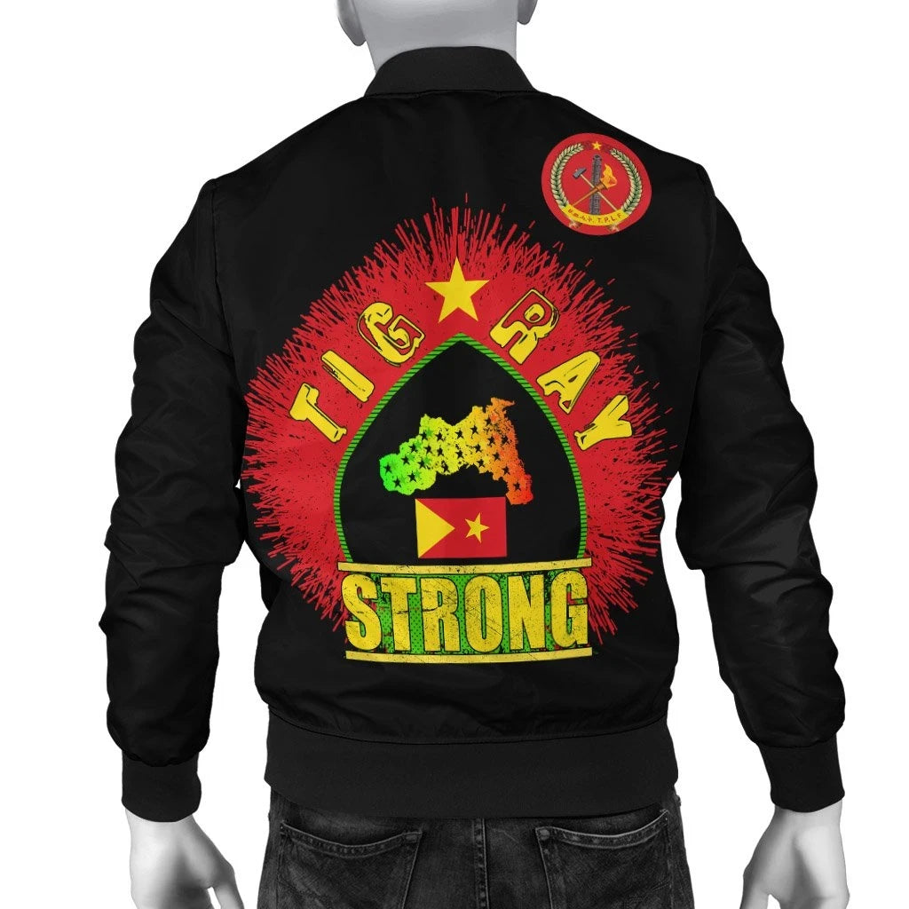 Tigray Strong (Black) Bomber Jacket