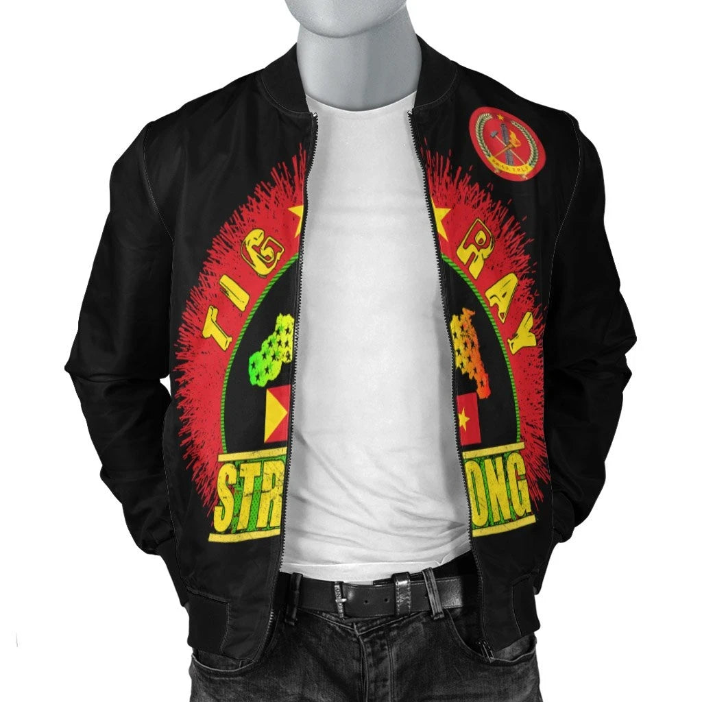 Tigray Strong (Black) Bomber Jacket