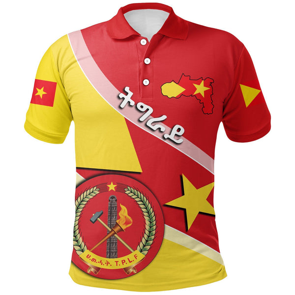 Tigray Coat Of Arms Special Flag Polo Shirt