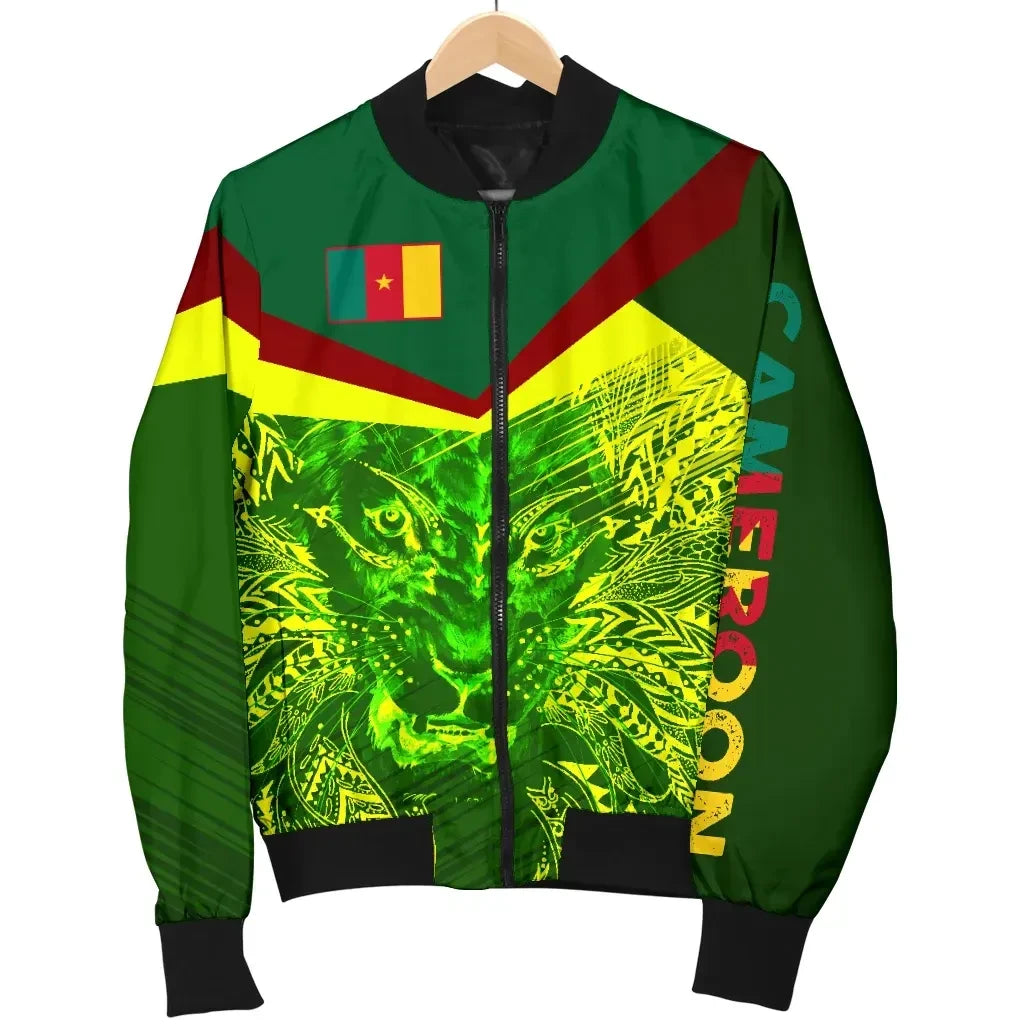 Cameroon Lion Women's Bomber Jacket