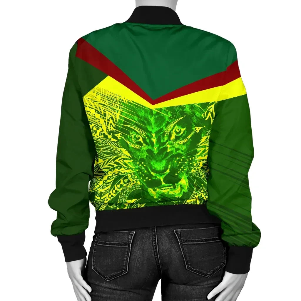 Cameroon Lion Women's Bomber Jacket