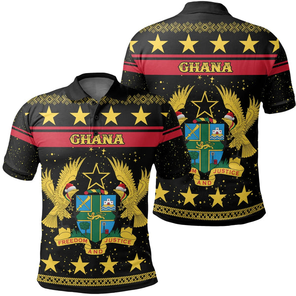 Ghana Christmas Polo Shirt