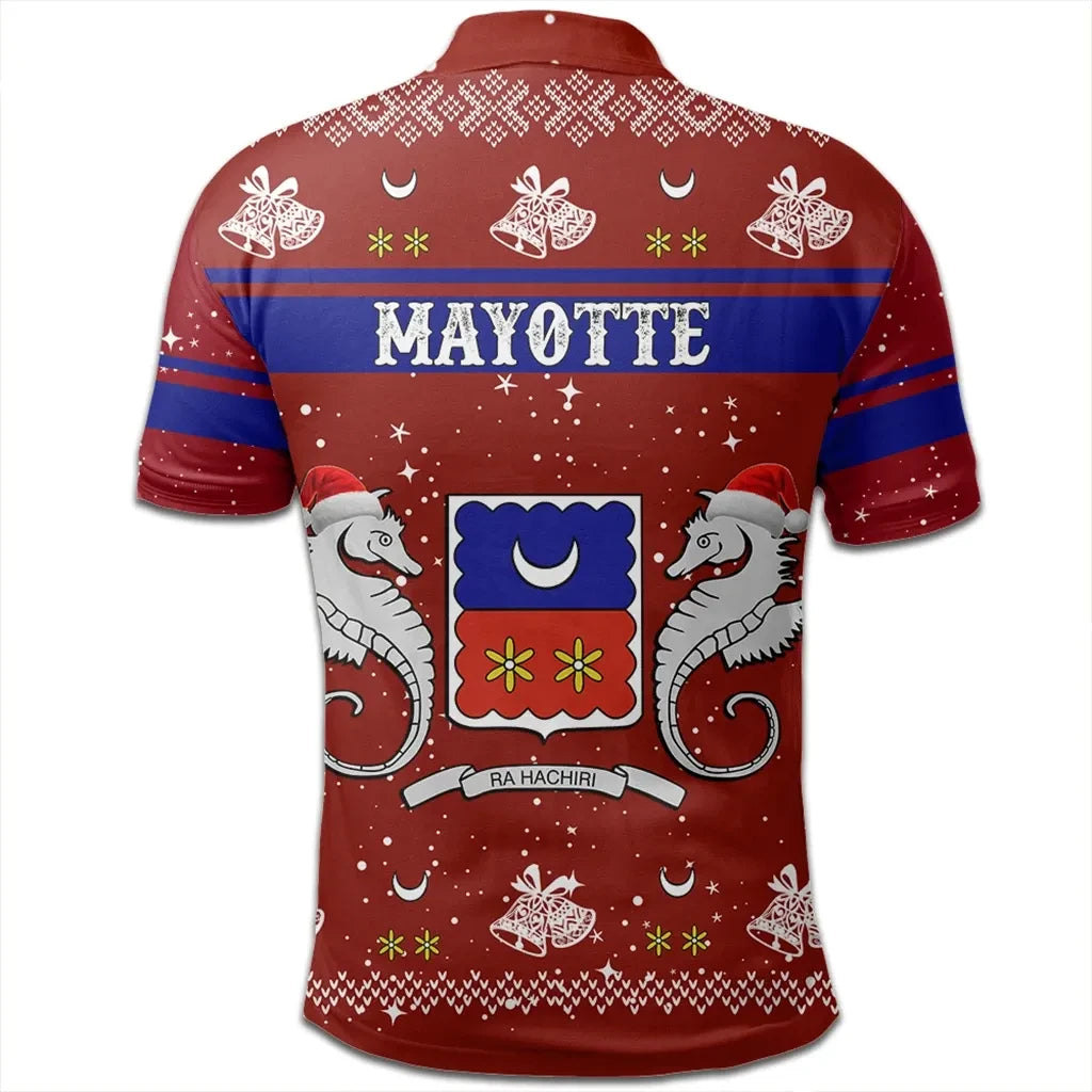 Mayotte Polo Shirt Christmas