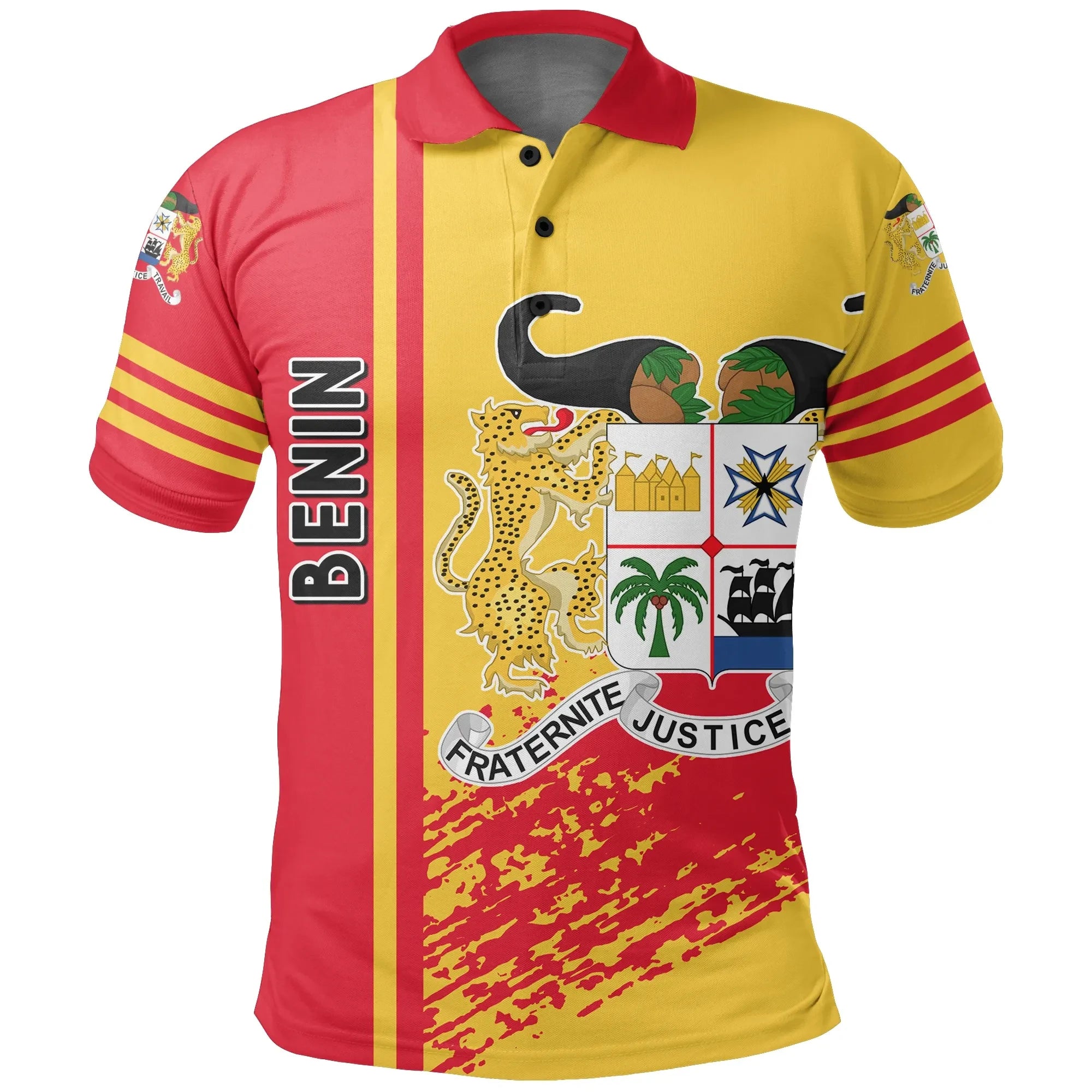 Benin Quarter Style Polo Shirt