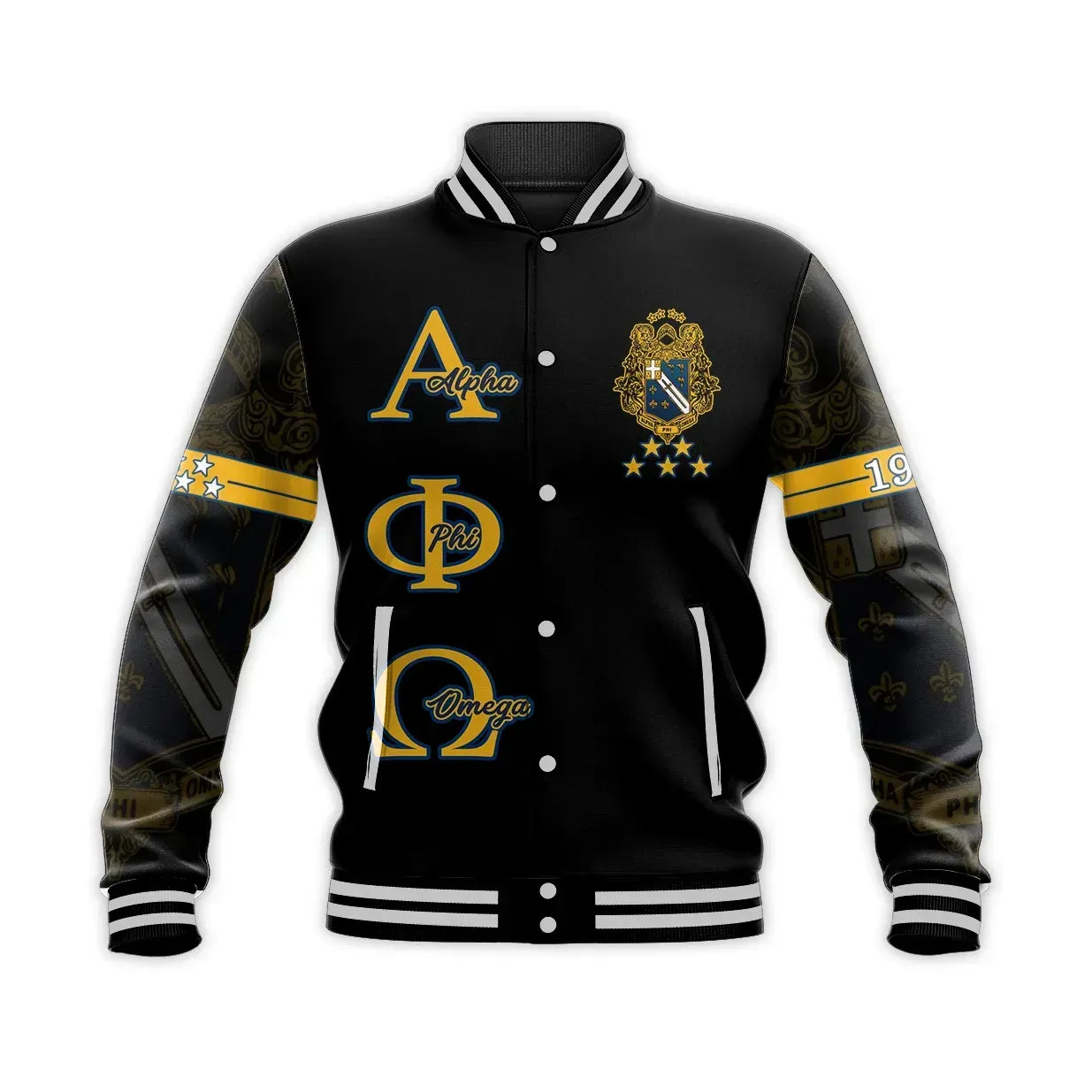 Jacket - Alpha Phi Omega Baseball Jacket