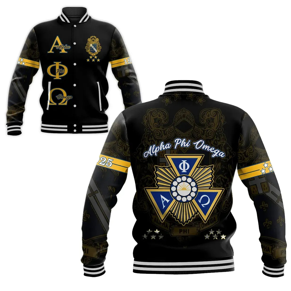 Jacket - Alpha Phi Omega Baseball Jacket