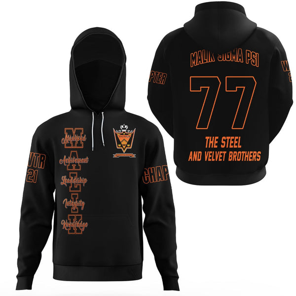 (Custom) Getteestore Hoodie - Malik Sigma Psi Hoodie Gaiter