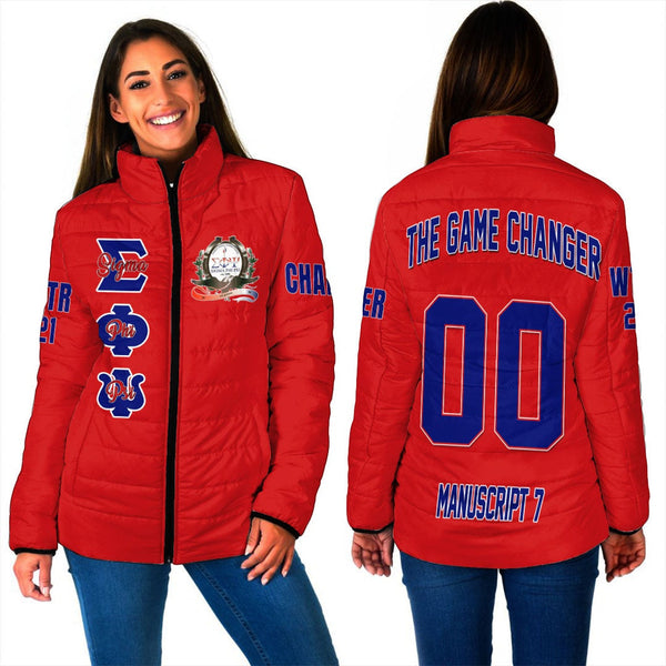 (Custom) Getteestore Jacket - Sigma Phi Psi Padded Jackets A31