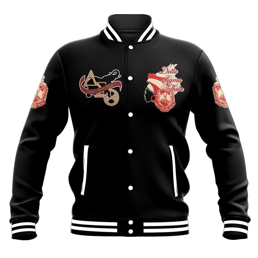 Sorority Jacket - I Have Two Titles Mom And Delta Sigma Theta Baseball Jacket