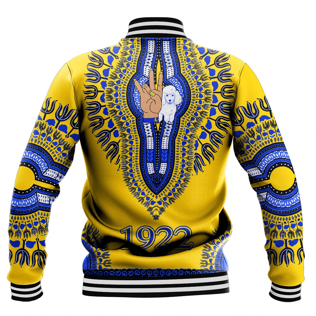 Sorority Jacket - Sigma Gamma Rho Dashiki Ver2 Baseball Jacket