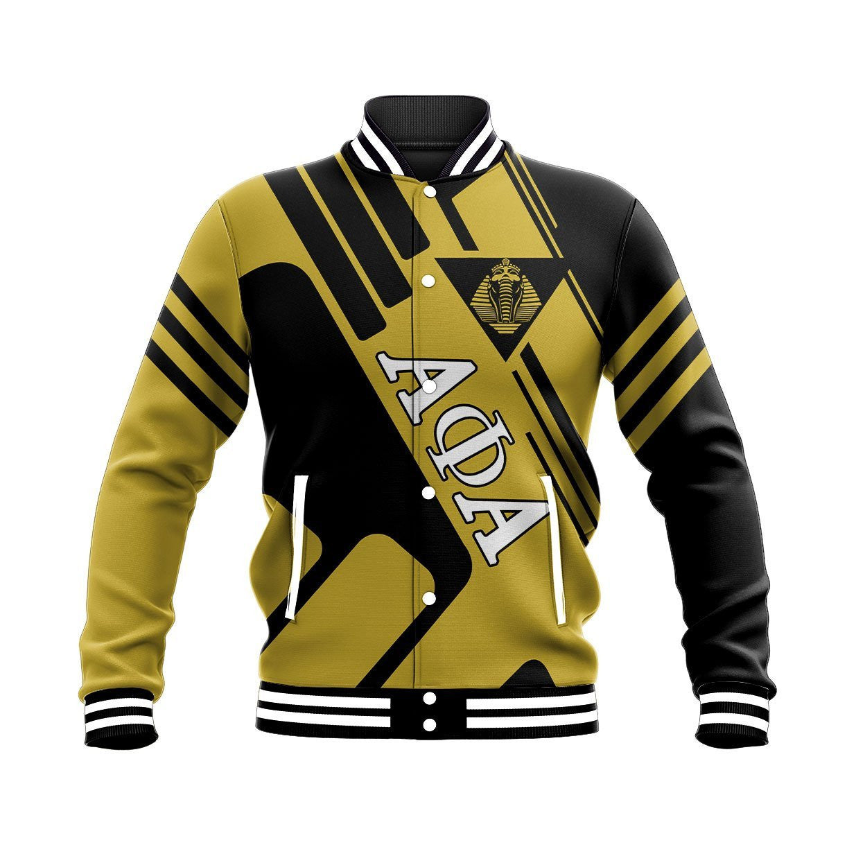 Fraternity Jacket - Alpha Phi Alpha Rockie Style Baseball Jacket