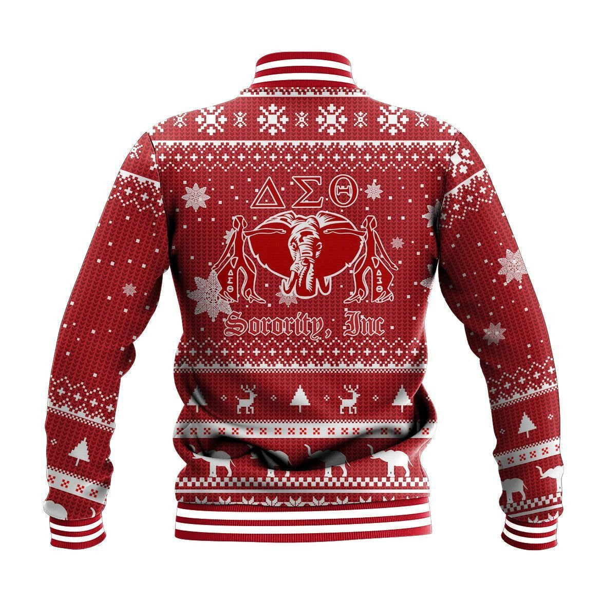 Sorority Jacket - Christmas Delta Sigma Theta Sorority Inc Baseball Jacket