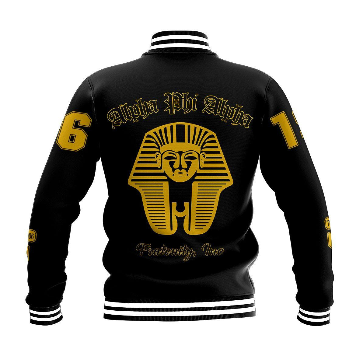 Fraternity Jacket - Giza Alpha Phi Alpha Baseball Jacket