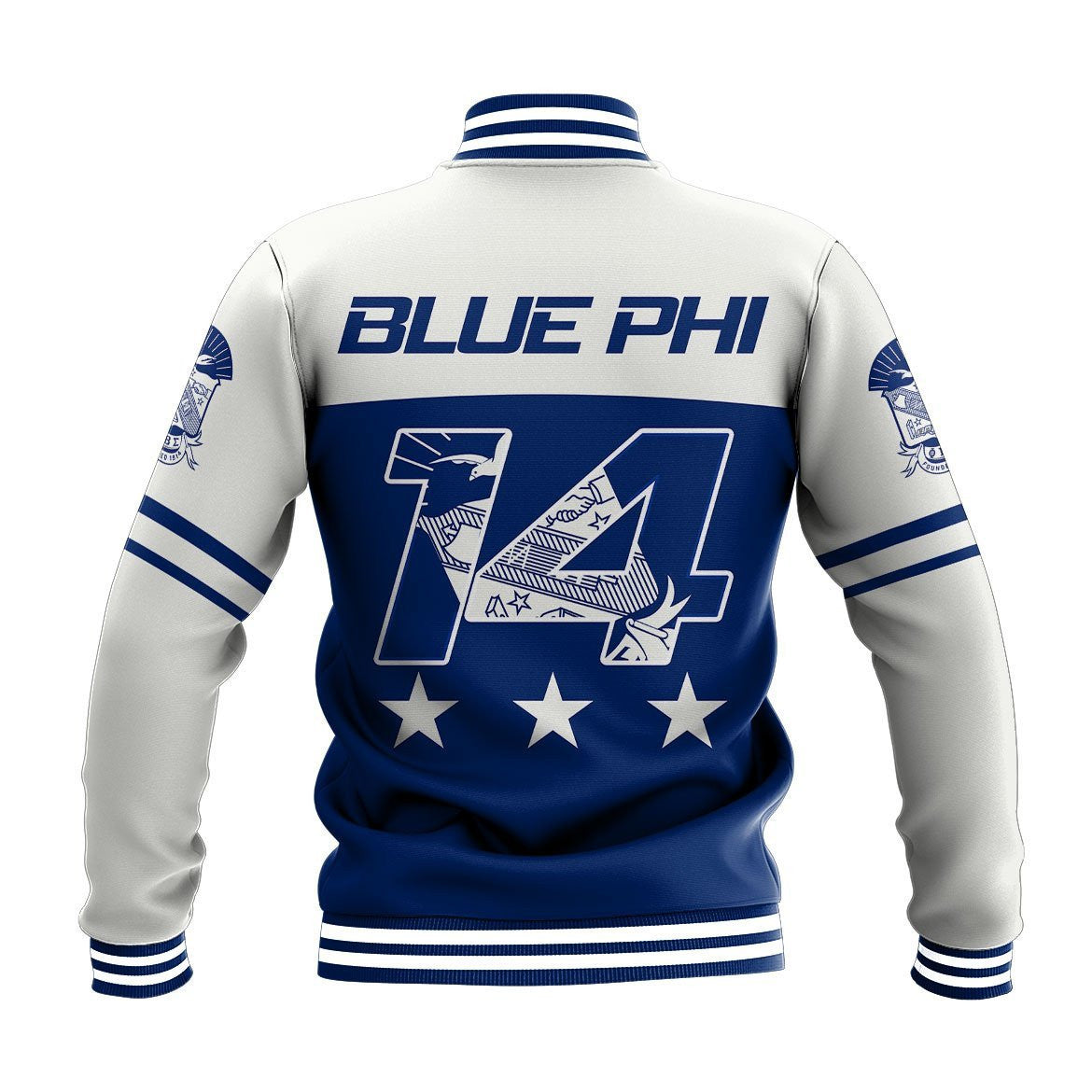 Fraternity Jacket - Blue Phi Beta Sigma Baseball Jacket