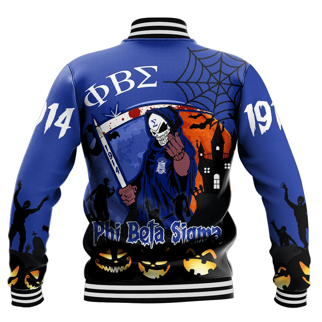 Fraternity Jacket - Phi Beta Sigma Halloween Baseball Jackets