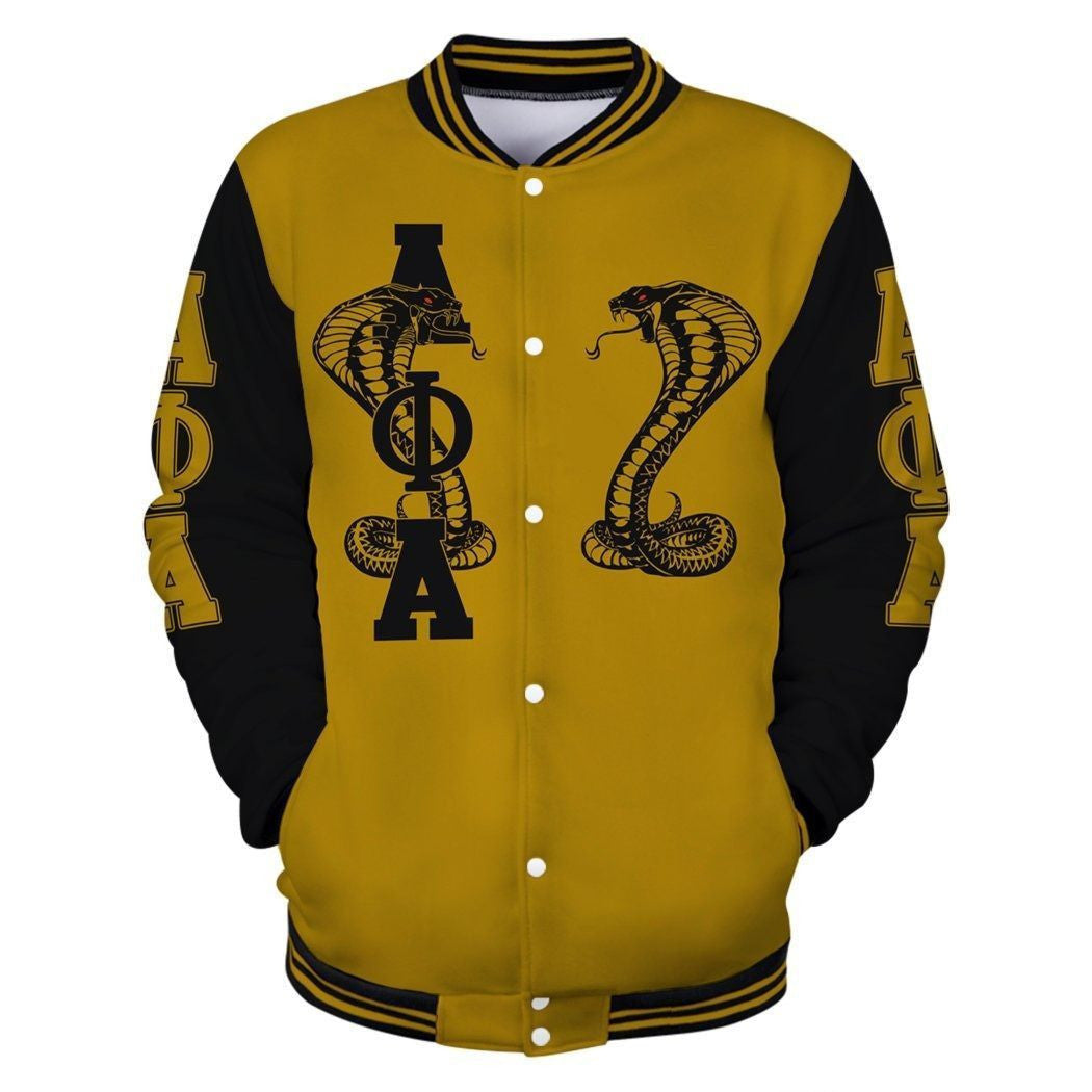 Fraternity Jacket - Alpha Phi Alpha Corba Baseball Jacket