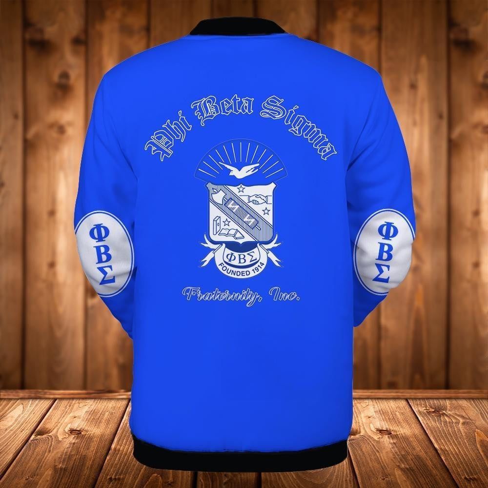 Fraternity Jacket - Phi Beta Sigma Hoa Style Baseball Jacket