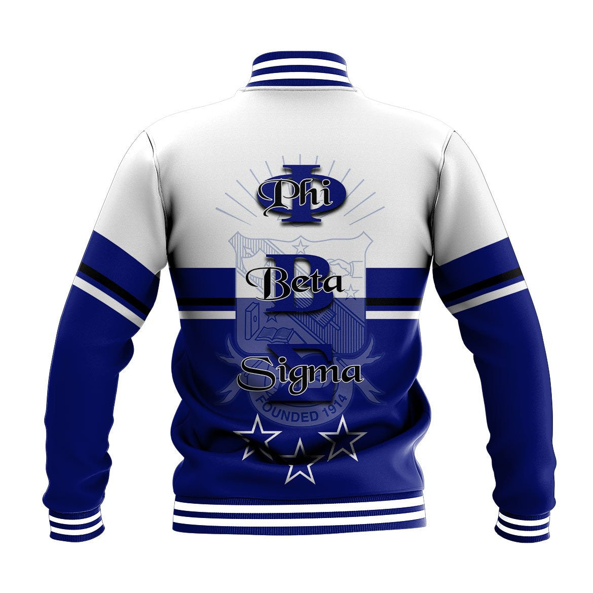 Fraternity Jacket - We Are The Future Phi Beta Sigma Baseball Jacket