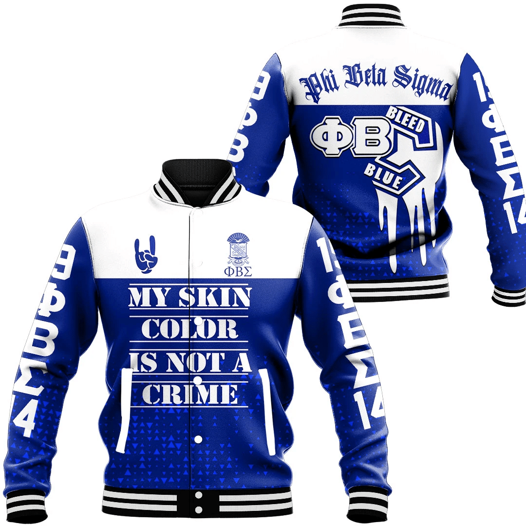 Fraternity Jacket - Phi Beta Sigma Baseball Jackets