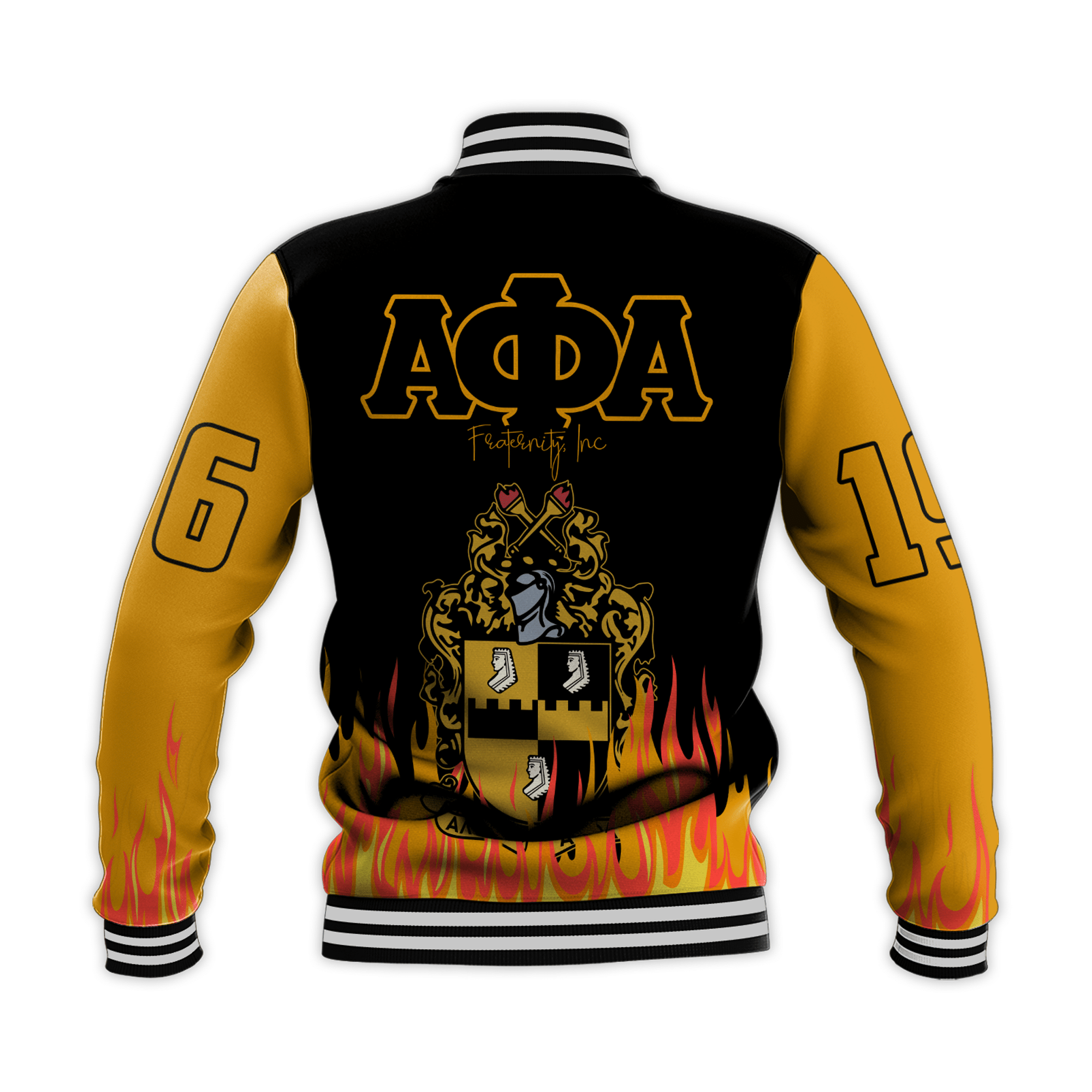 Fraternity Jacket - Alpha Phi Alpha Baseball Jacket Since 1906 Ice Cold Brothas