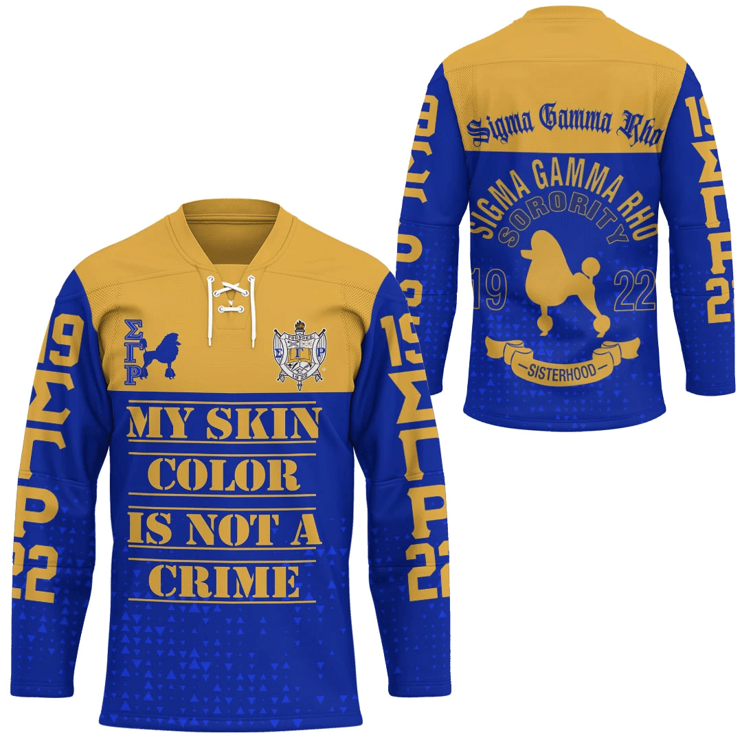 Sorority Hockey Jersey - Sigma Gamma Rho Hockey Jersey