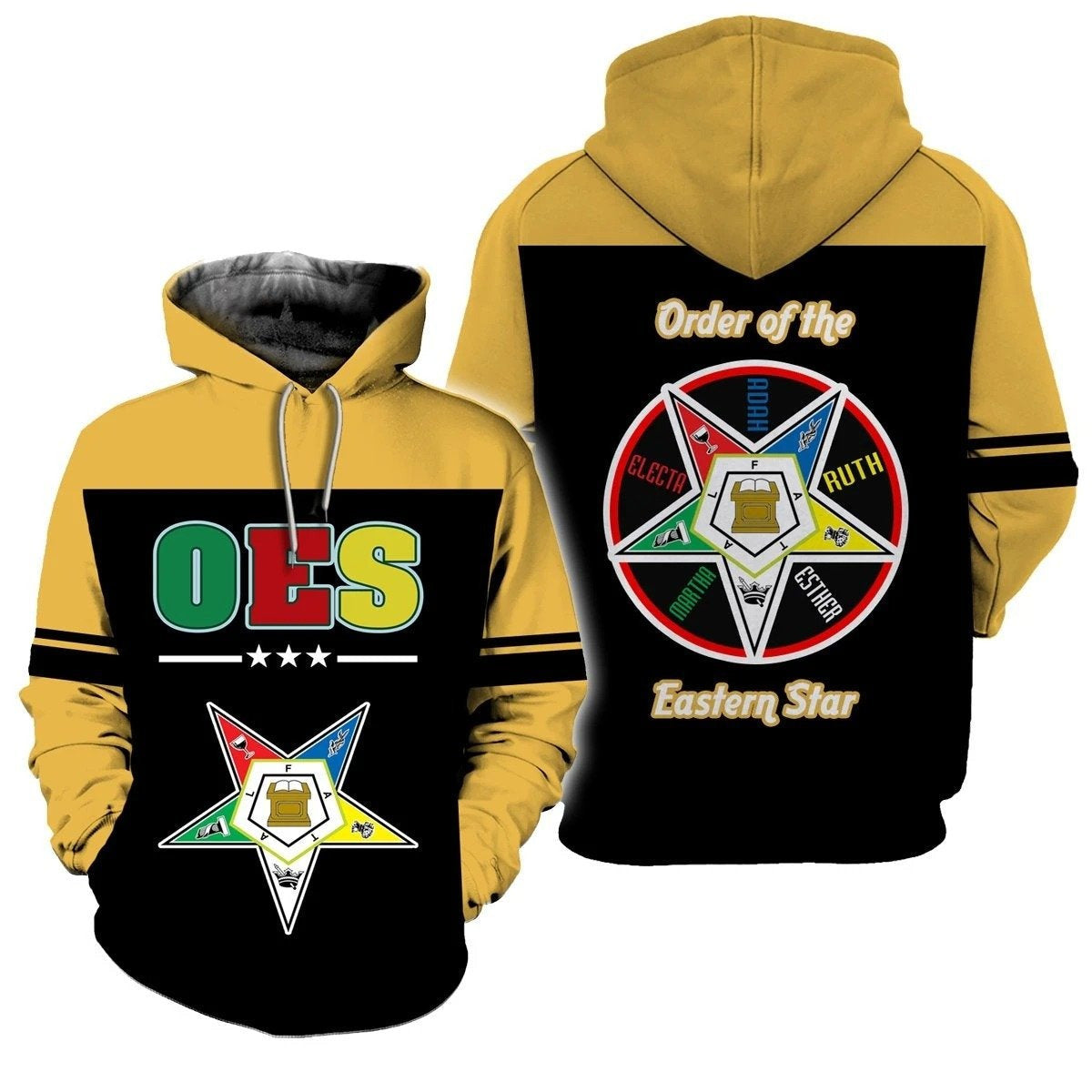 Order Of The Eastern Star Oes Hoodie J5