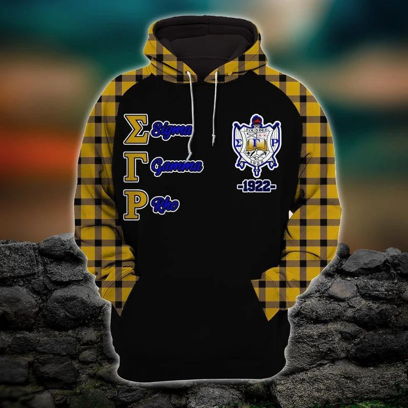 Sorority Hoodie - Sigma Gamma Rho Girl Blade Hoodie