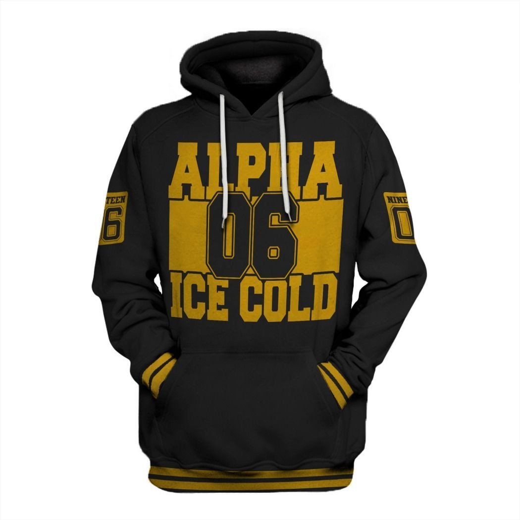 Fraternity Hoodie - Diamond Alpha Phi Alpha Ice Cold 06 Hoodie