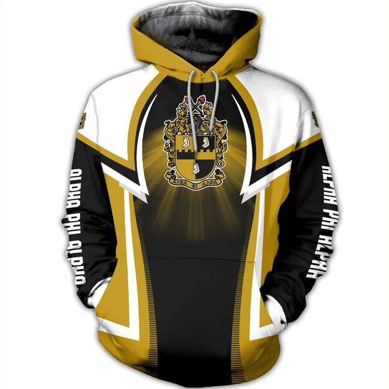 Fraternity Hoodie - Shining Alpha Phi Alpha Pullover