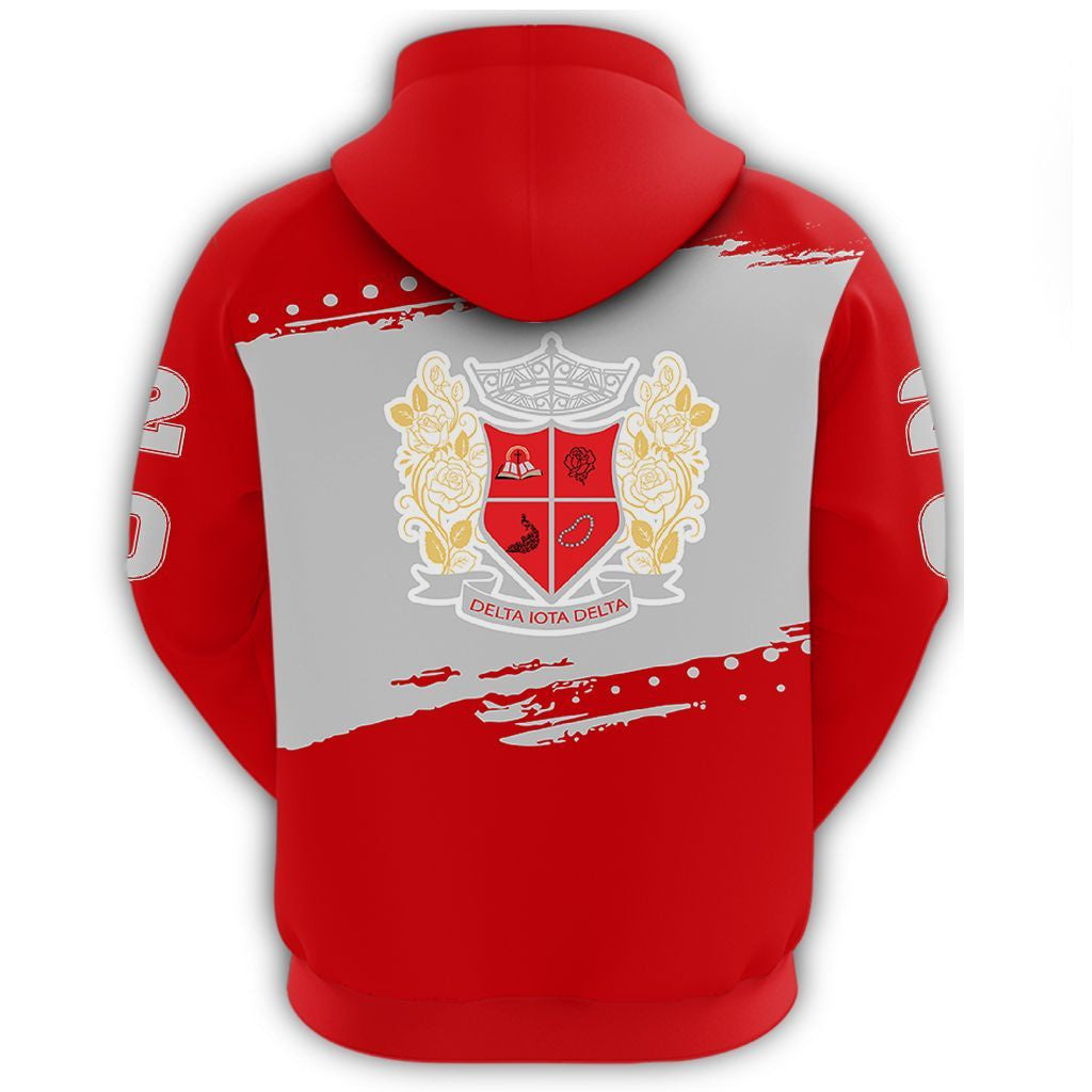 Sorority Hoodie - Delta Iota Delta Indiana University Hoodie