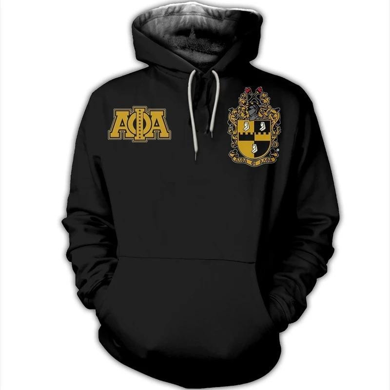 Fraternity Hoodie - Shield Of Alpha Phi Alpha Pullover