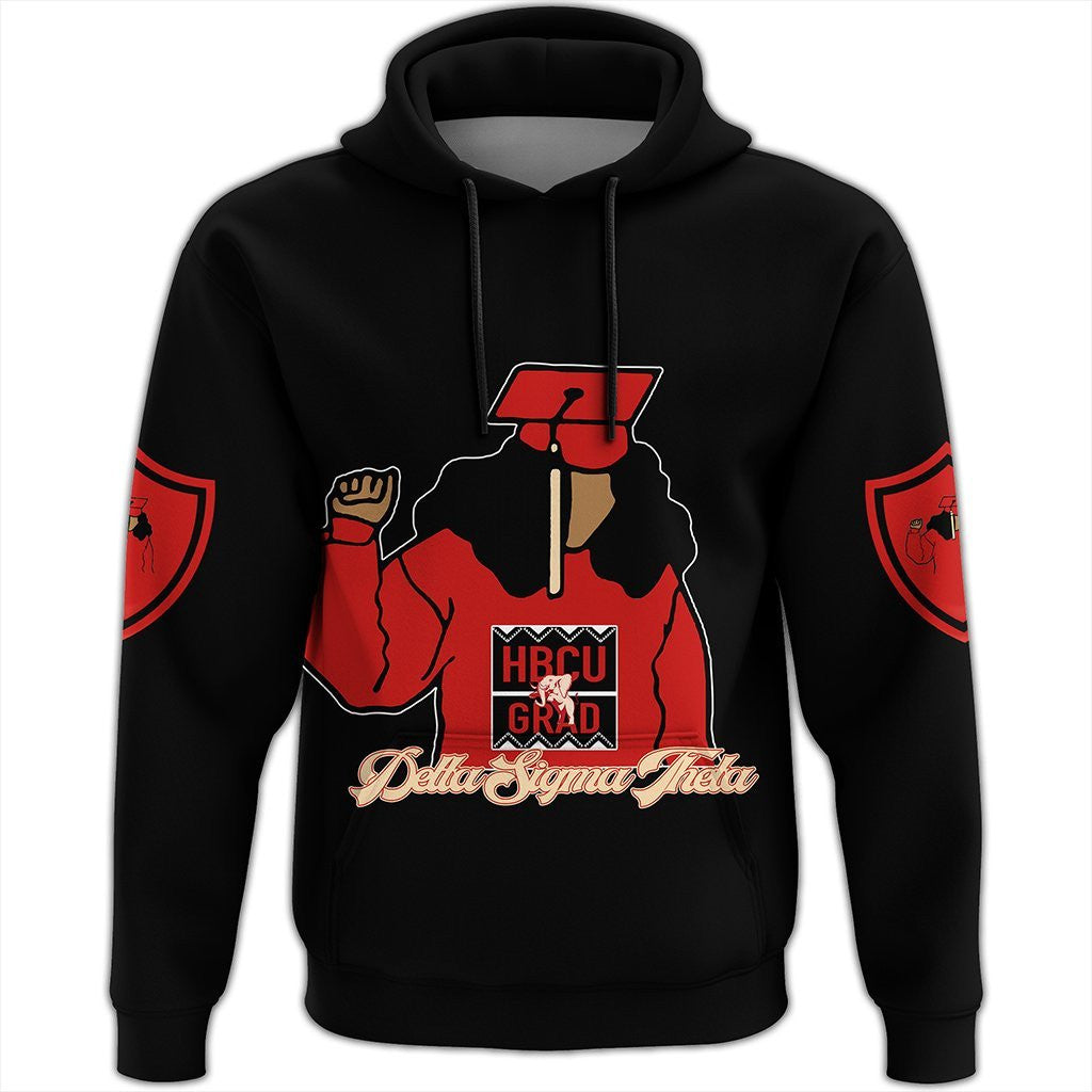 Sorority Hoodie - Delta Sigma Theta HBCU Style Pullover