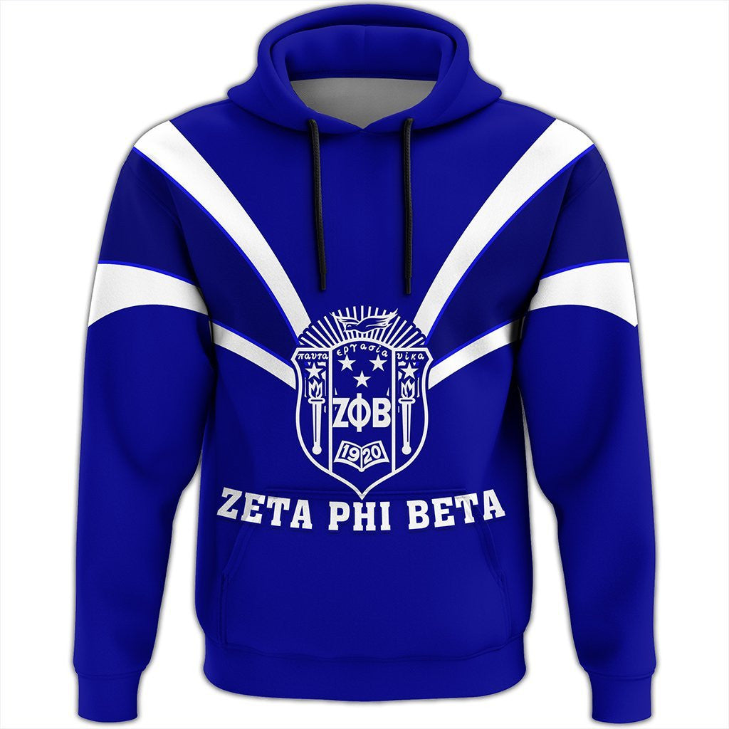 Sorority Hoodie - Zeta Phi Beta Hoodie Tusk Style