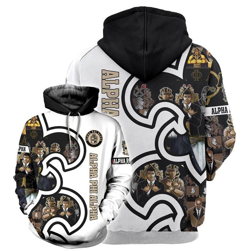Fraternity Hoodie - Alpha Phi Alpha Swag Pullover