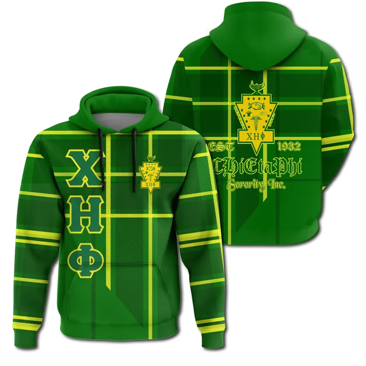 Sorority Hoodie - Chi Eta Phi Burberr Style Freedom Hoodie