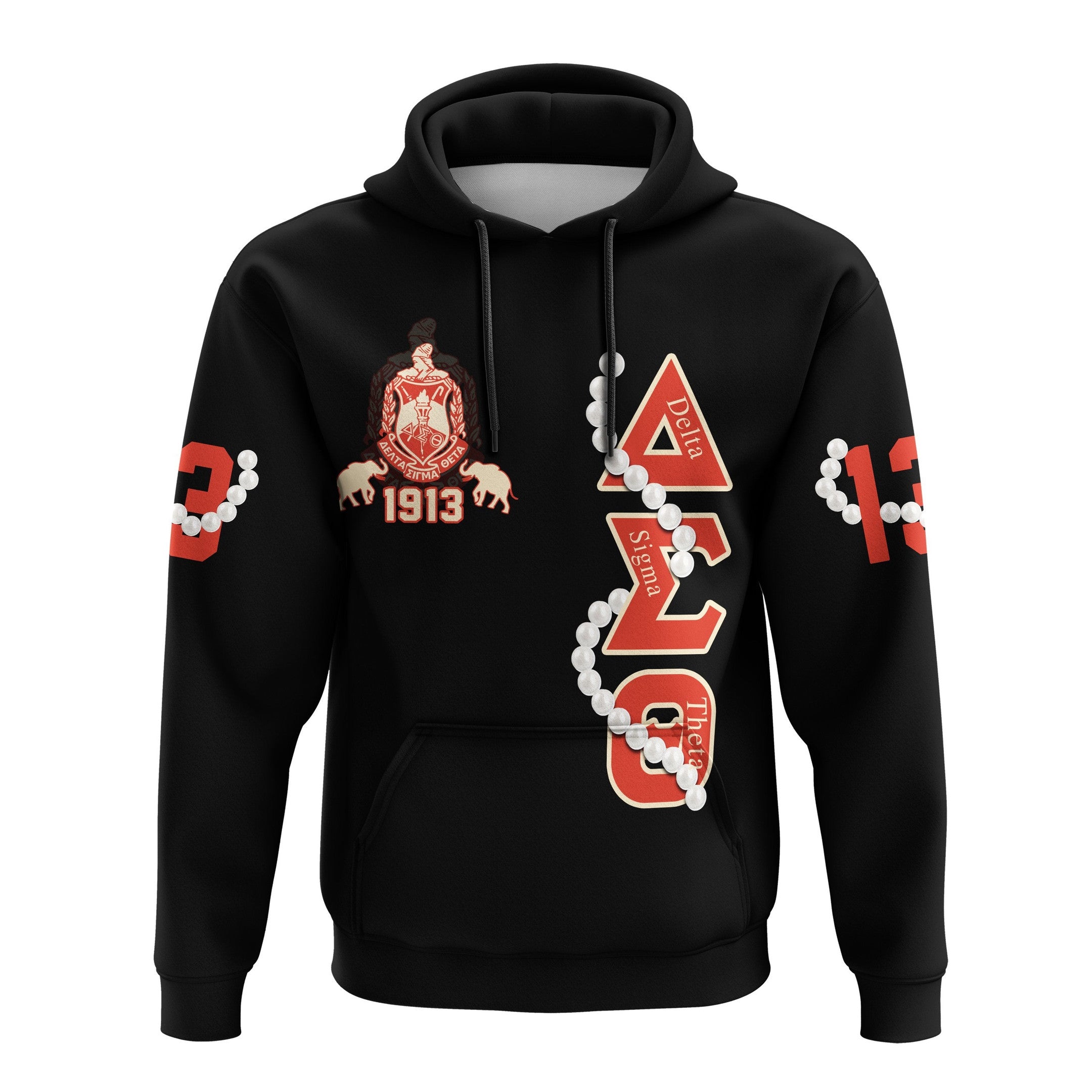 Sorority Hoodie - Delta Sigma Theta Pearl Pullover