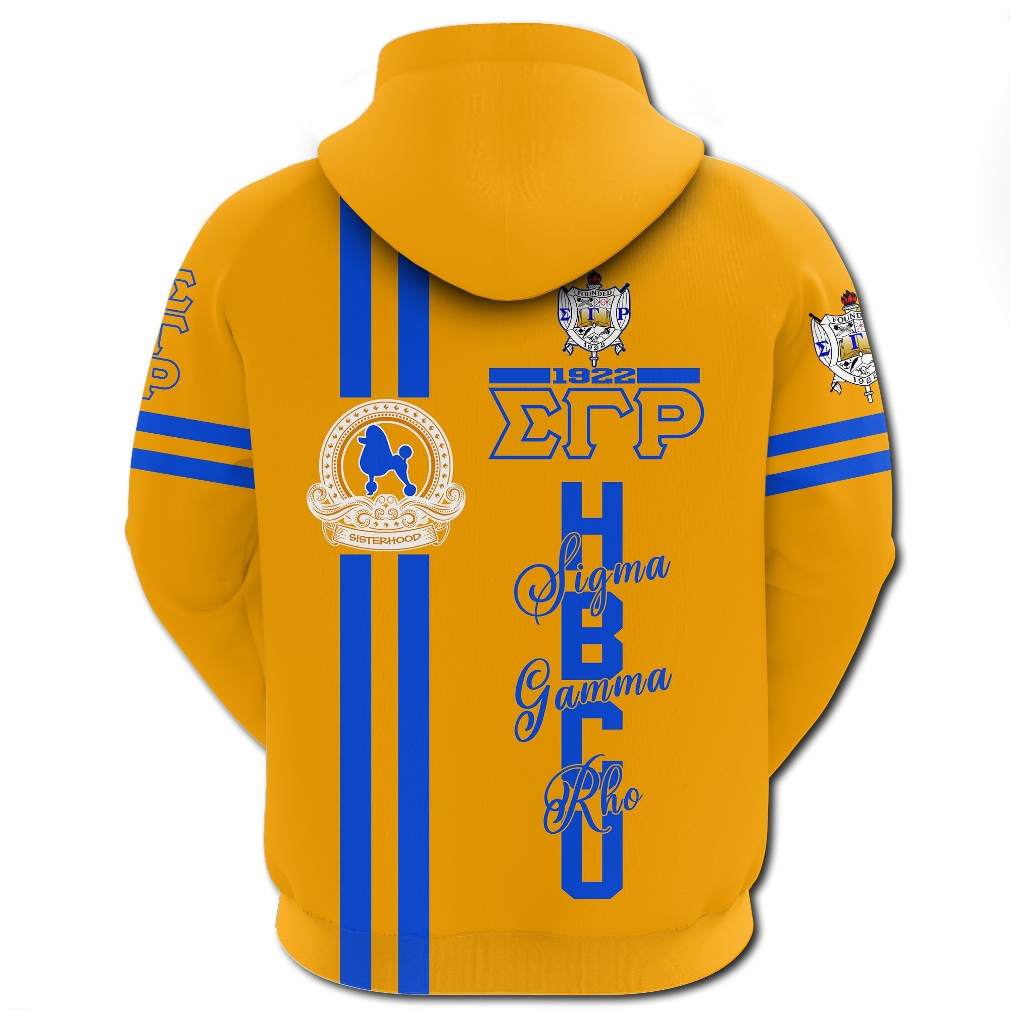 Sorority Hoodie - HBCU Sigma Gamma Rho Poodle Hoodie