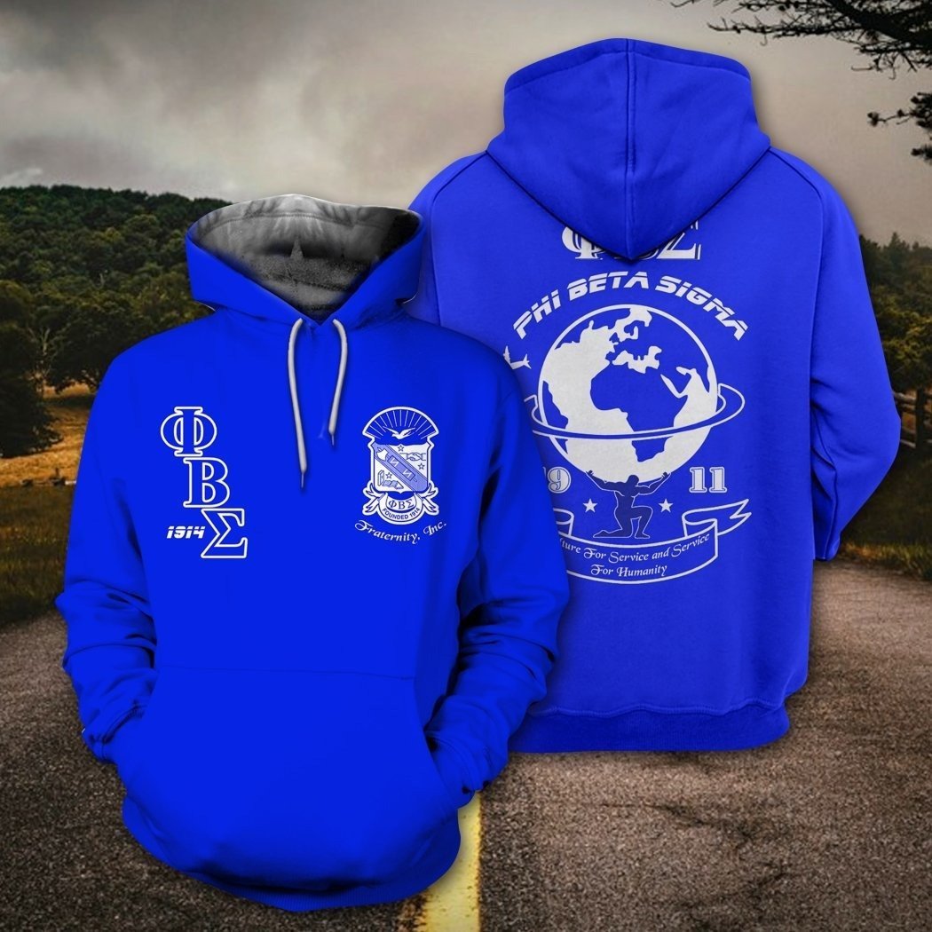 Bring The World Phi Beta Sigma Hoodie