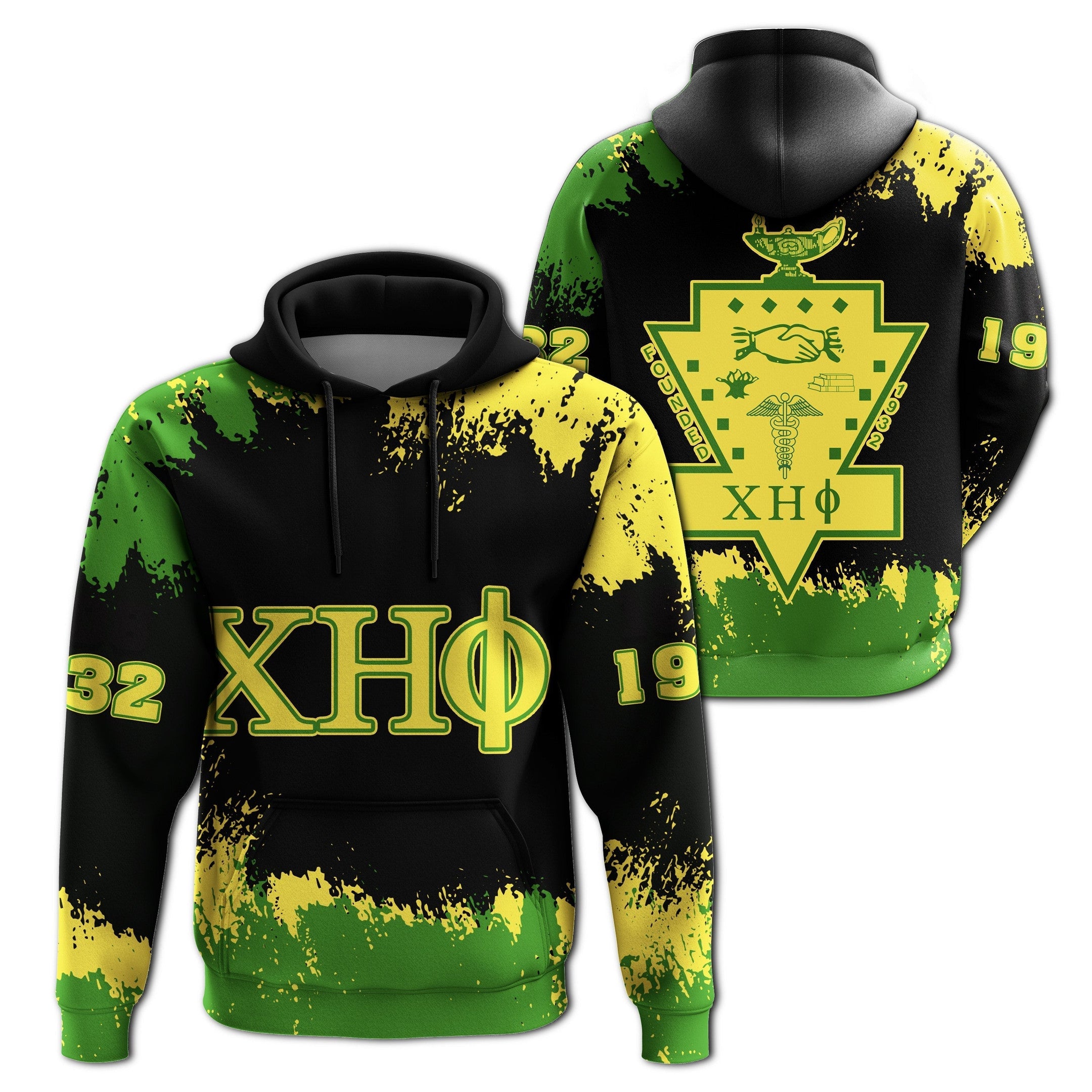 Sorority Hoodie - Chi Eta Phi Hoodie - Face Style