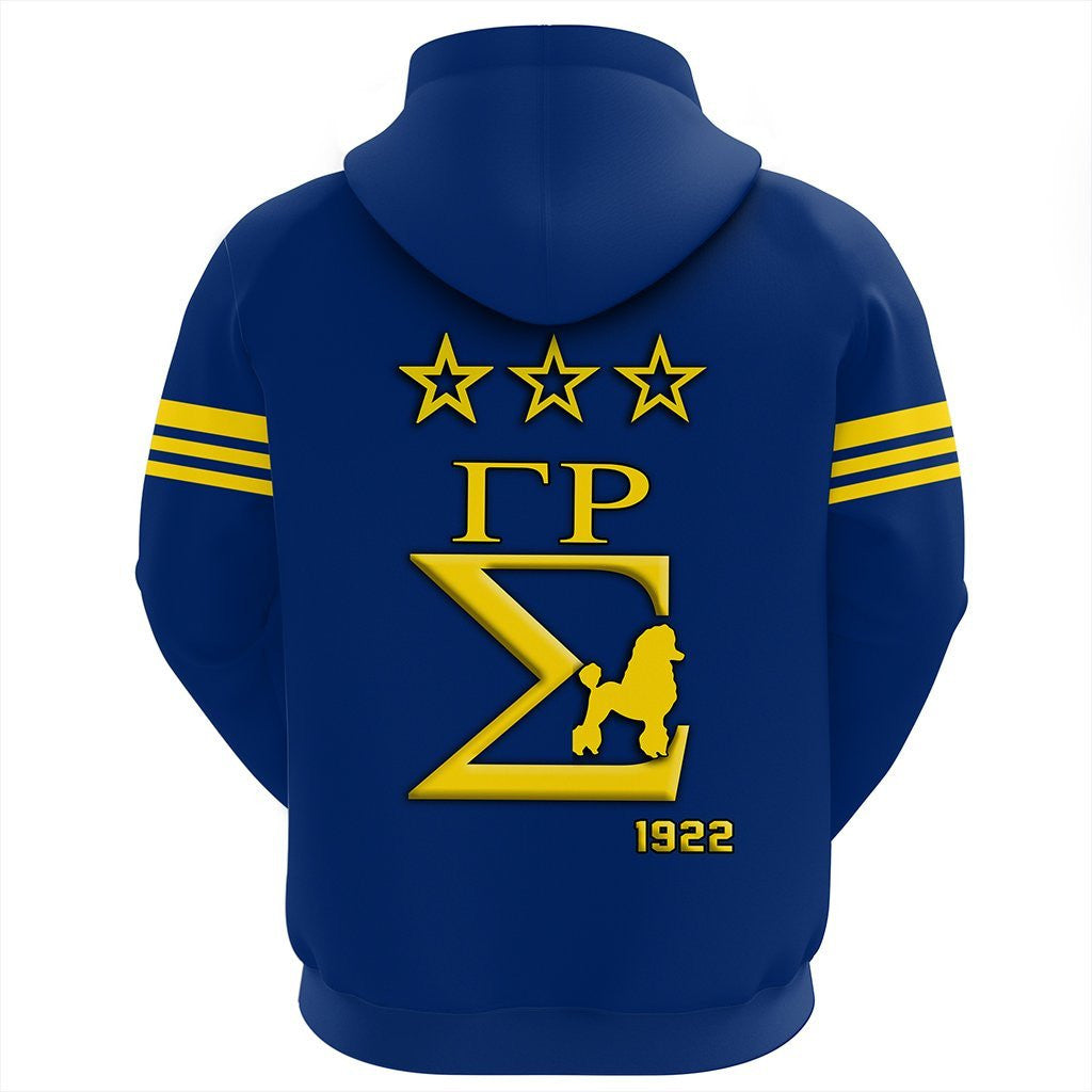 Sorority Hoodie - Sigma Gamma Rho SGR Style Pullover Hoodie