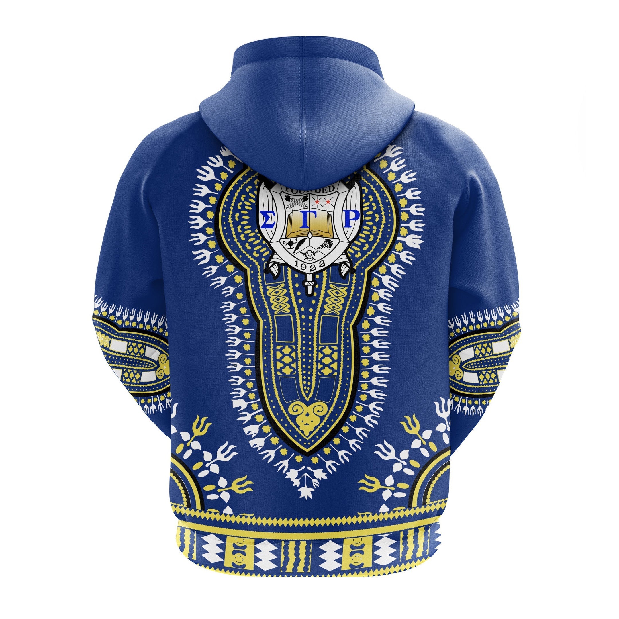 Sorority Hoodie - Sigma Gamma Rho Dashiki Pullover Hoodie9