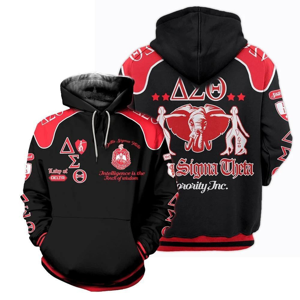 Sorority Hoodie - Lady Of Delta Sigma Theta Sorority Hoodie