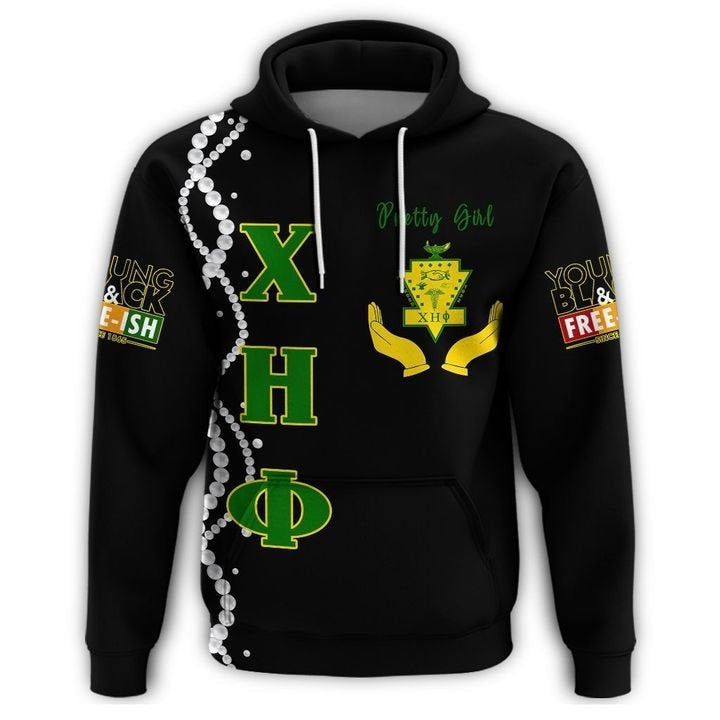 Sorority Hoodie - Juneth Chi Eta Phi Pretty Girl Hoodie