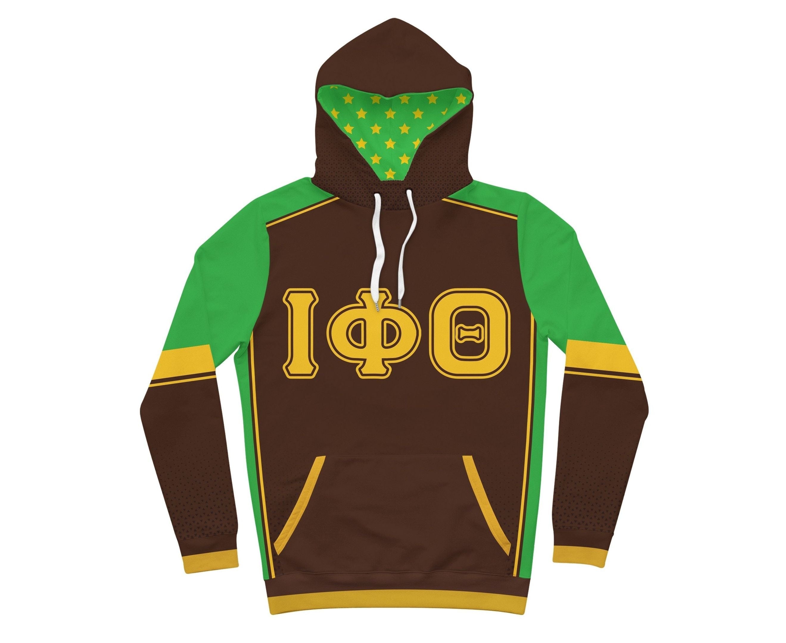 Fraternity Hoodie - Iota Phi Theta Fraternity Varsity Letters Hoodie