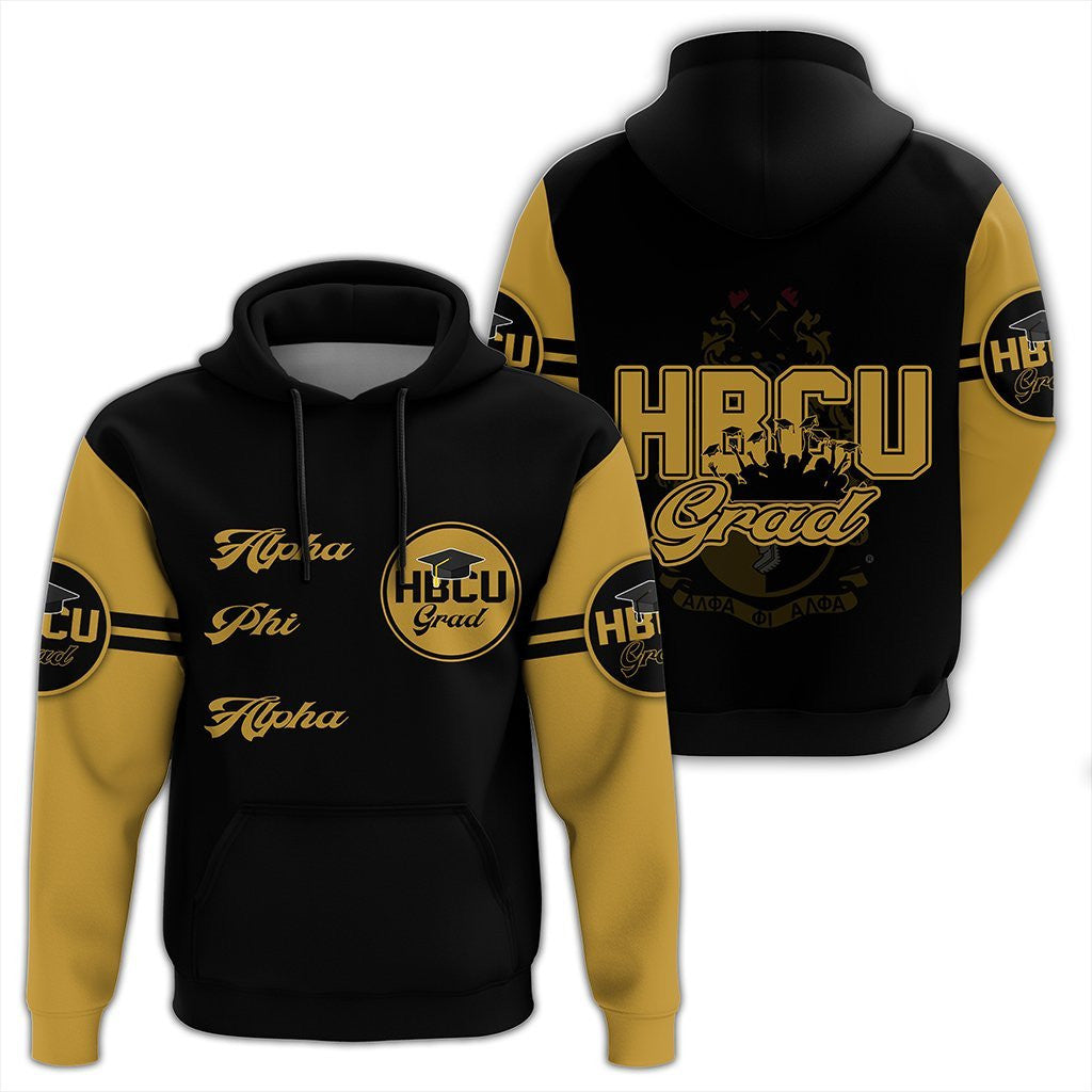 Fraternity Hoodie - Alpha Phi Alpha HBCU Grad Pullover