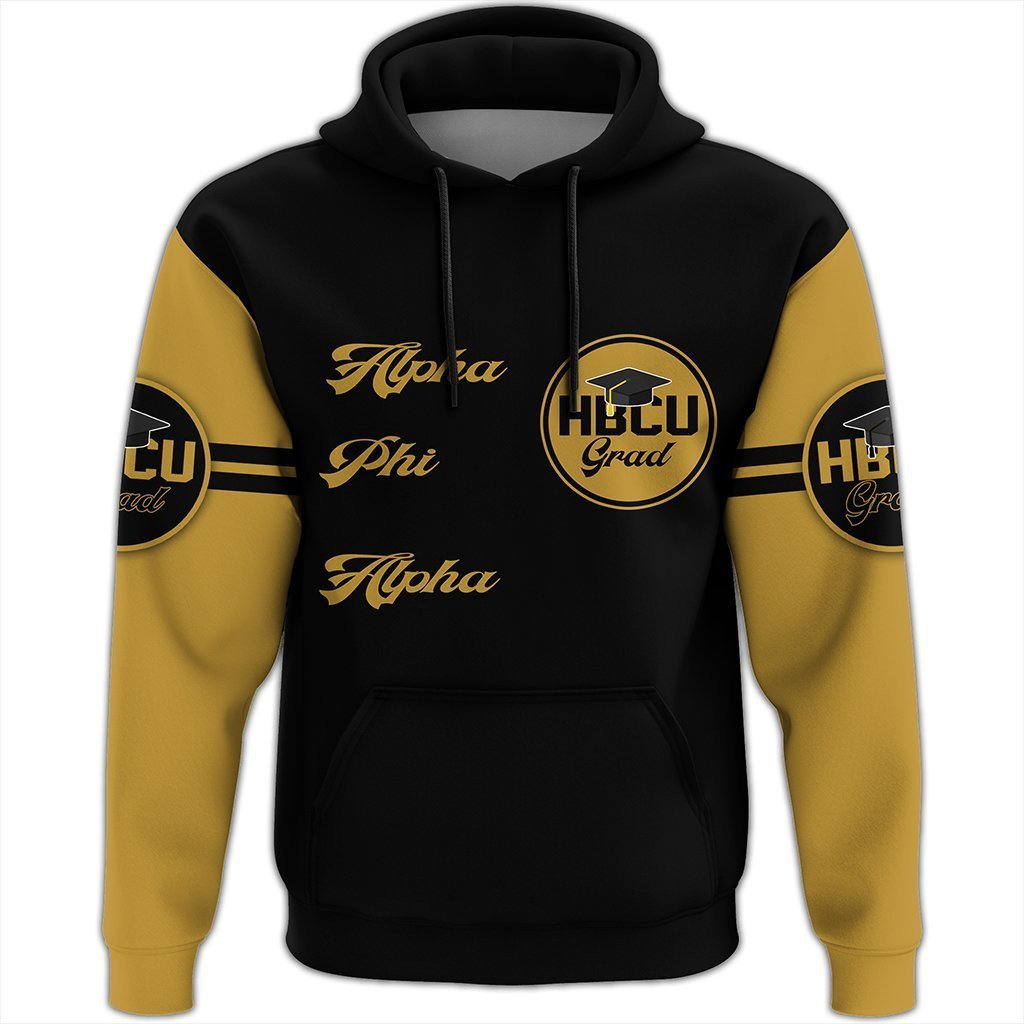 Fraternity Hoodie - Alpha Phi Alpha HBCU Grad Pullover