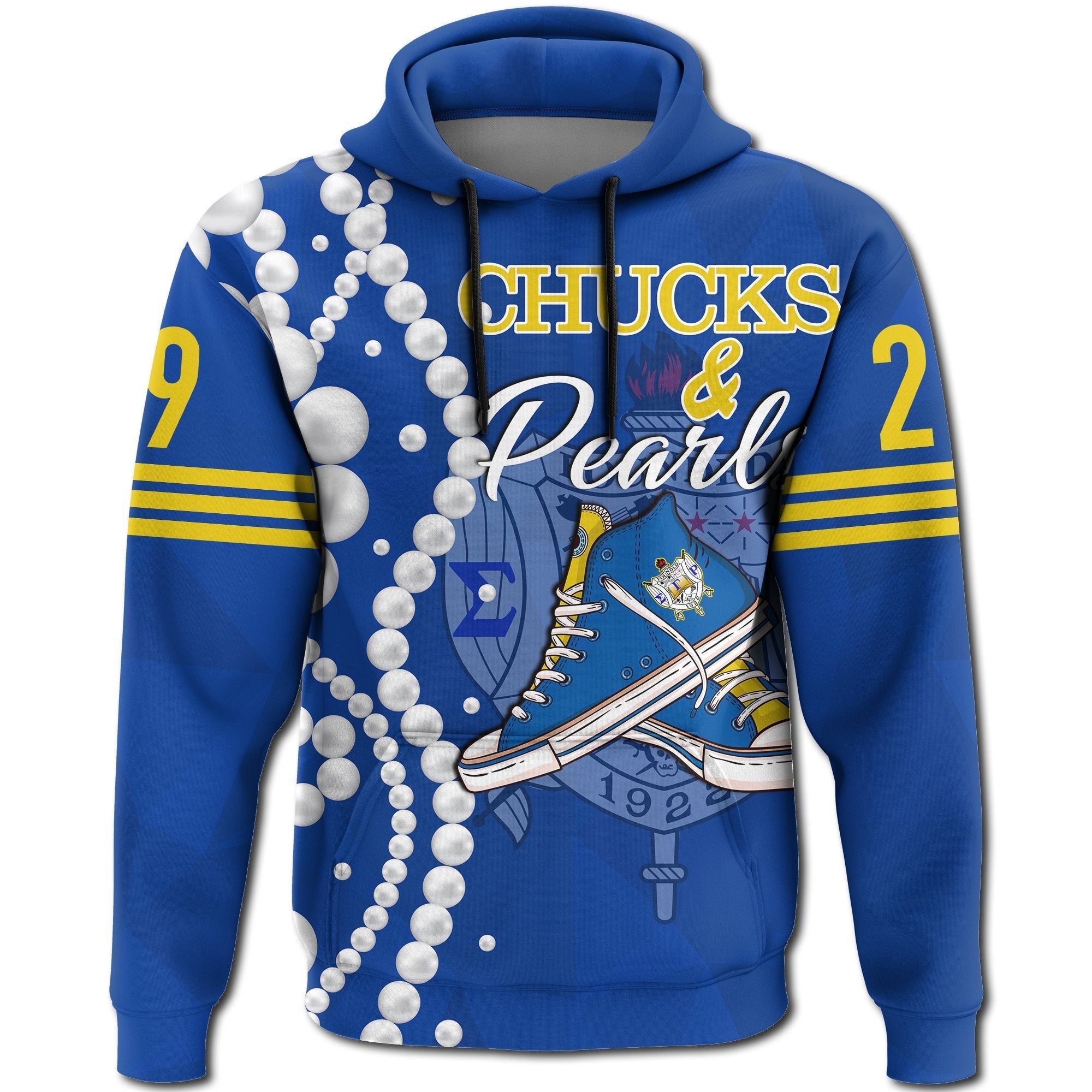 Sorority Hoodie - Sigma Gamma Rho K.H Pearls Hoodie