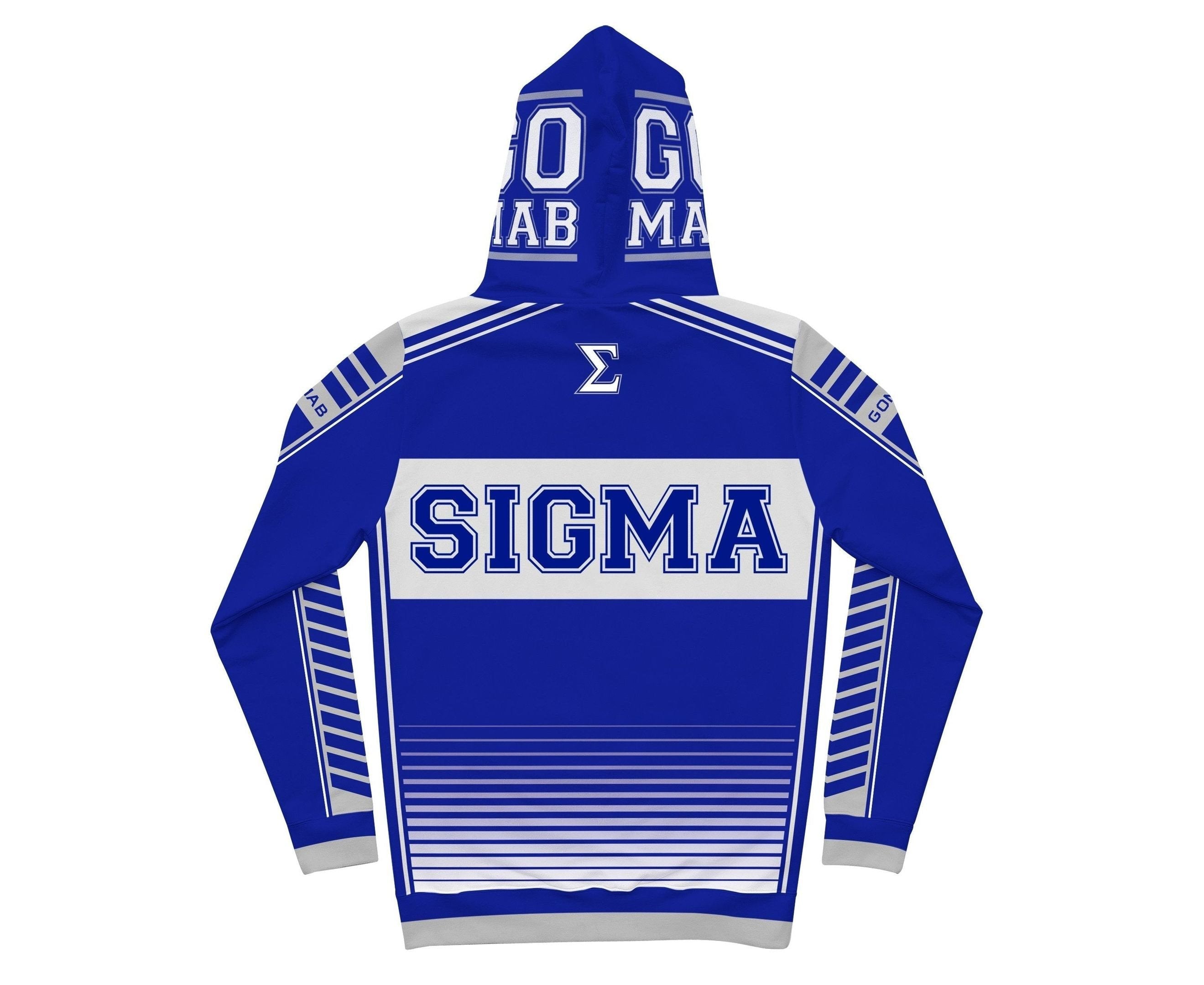 Phi Beta Sigma Fraternity Modern Racer Hoodie