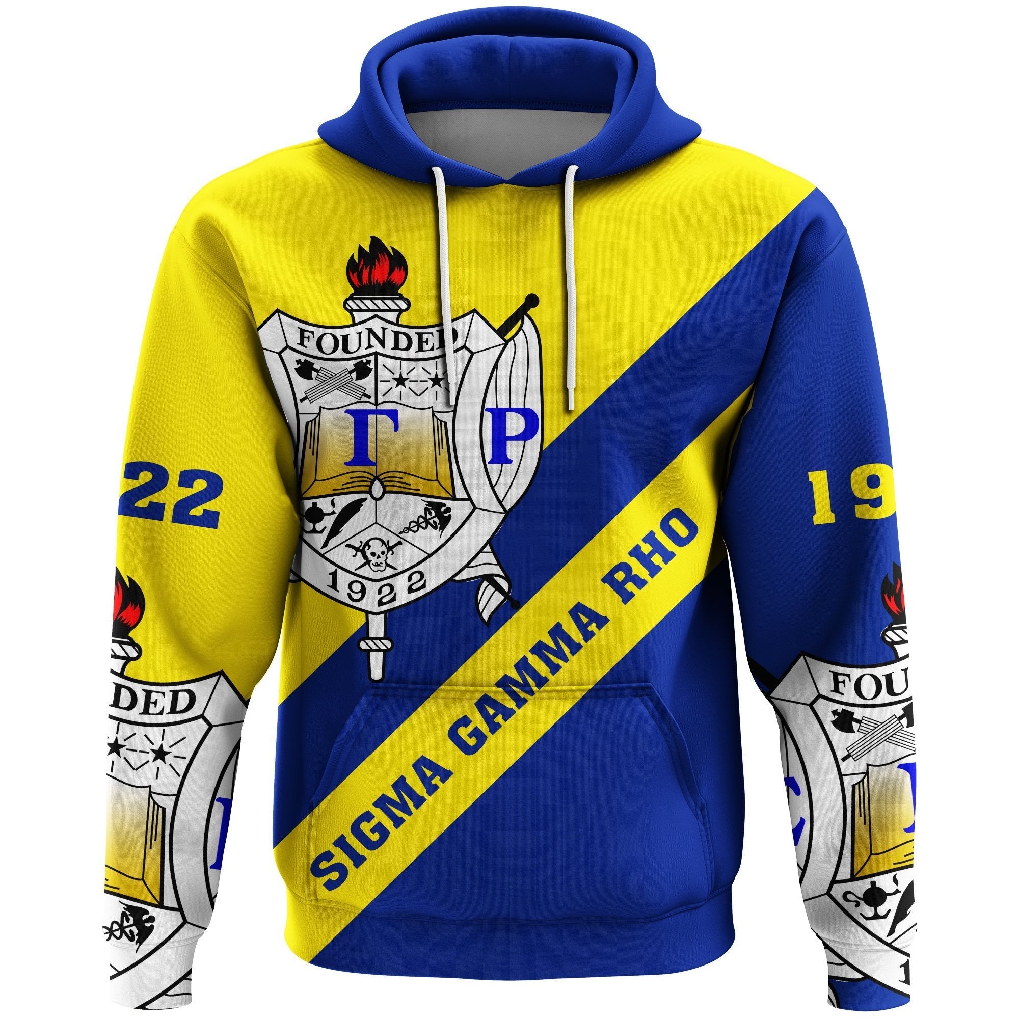 Sorority Hoodie - Original Sigma Gamma Rho Hoodie - Tech Style